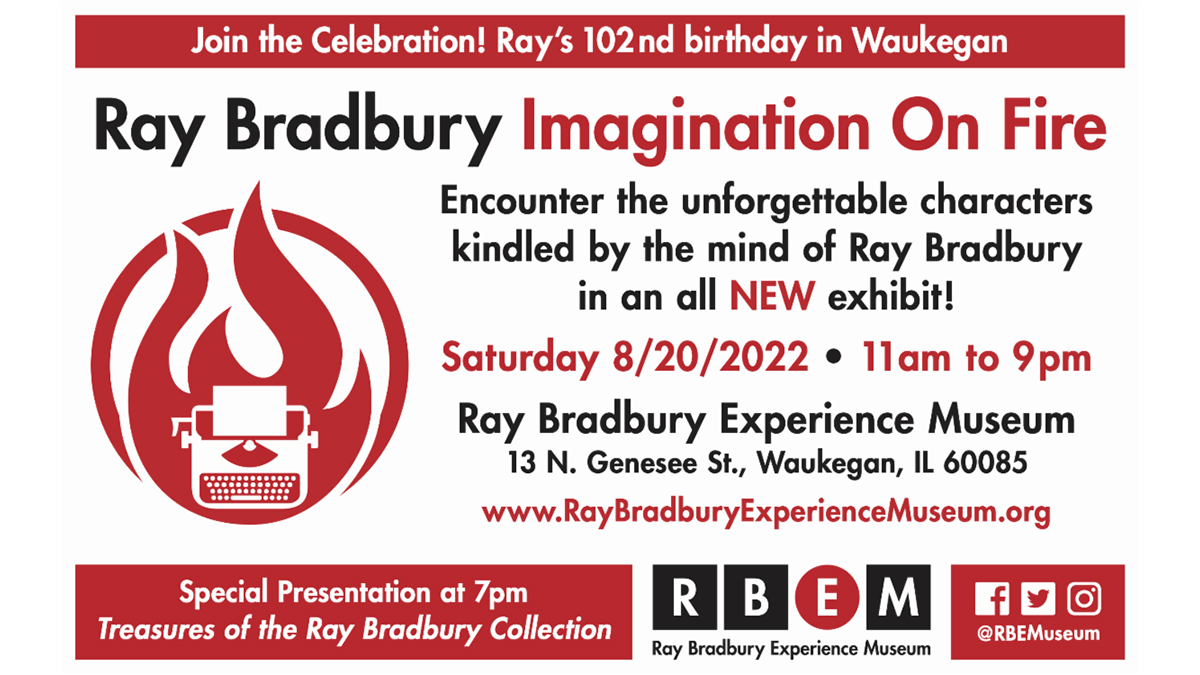Ray Bradbury's 102nd Birthday Celebration at Ray Bradbury Experience Museum